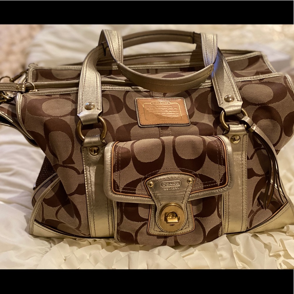 Coach Pet carrier